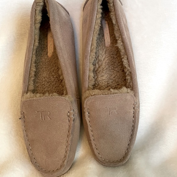 Kate Driving Loafer In Clay Suede Size 